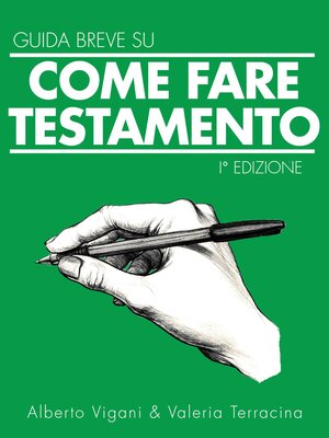 cover image of Guida Breve Come scrivere il Testamento